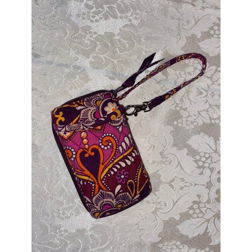 Vera Bradley Zip Wristlet - Safari Sunse